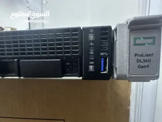  4 Hp G9 Rack server 2x 10Core  CPU  64GB   سيرفر
