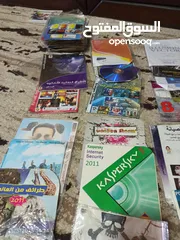  10 "مجموعة سي ديات "CDs " برامج كمبيوتر وللتصميم  وألعاب مستعملة بحالة ممتازة - بأسعار رائعة!"
