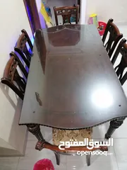  1 طاولة سفره خشب زان بسعر مغري