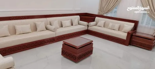  7 BRAND NEW BEST QUALITY  WOODEN SOFA