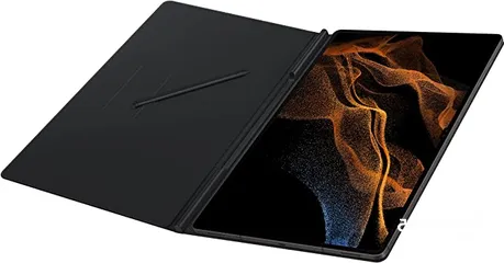  7 Samsung Tab S7 S8 Book Cover كفر سامسونج تاب اس 7 اس 8 دفتر