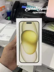  1 Iphone 15 plus 128 Yellow