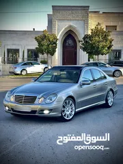  1 مرسيدس e200 موديل 2008 فحص كامل فل كامل اعلا المواصفات مميزة جدا بنظافتها