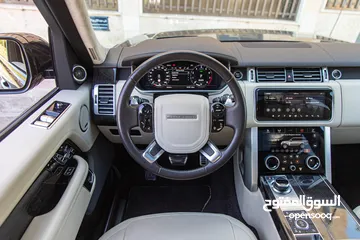  28 Range Rover Autobiography 2019  السيارة مميزة جدا و قطعت مسافة 26,000 كم فقط