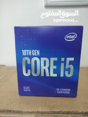  1 Intel Core i5 10400F