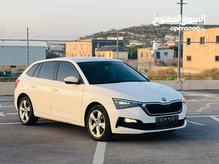  1 سكودا سكالا ديزل اتوماتيك 2020