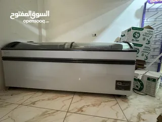  3 فريزر بطح حجم كبير