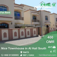  1 Nice Townhouse for Rent in Al Hail South  REF 132KH