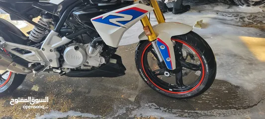  7 دراجة BMW G310R بحالة ممتازة ترخيص جديد