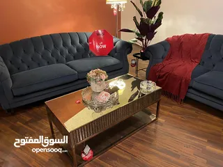  6 The One Sofa Set with Coffee & Side Tables - Like new condition