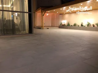  16 شقة فاخرة جدا ارضية في - دير غبار - بترس وحديقة و كراج و مدخل خاص و فرش فاخر (ID#: 6896)