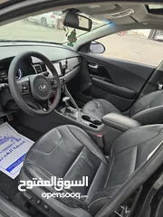  19 كيا نيرو 2017 Turing اعلا مواصفات فتحة فحص 7 جيد كرت ابيض وارد كوريا عداد 127km مالك 1 فقط