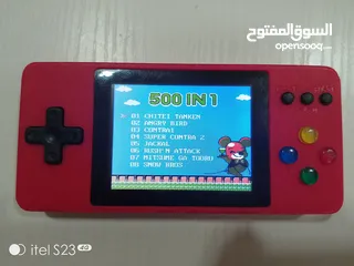  1 اتاري محمول 500 لعبه (اتاري ماريو)