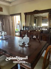  2 غرفة ضيوف كاملة مكونة من طقم كنب + طاولة سفرة + فضية + دنسوار