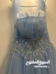  4 فستان سهرة مستعمل لمرة واحدة فقط جديد كليا