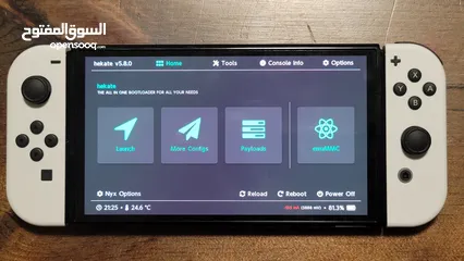  2 Nintendo Switch Oled معدلة معدلة