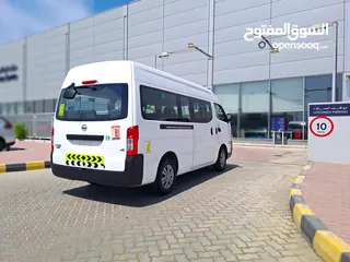  17 Nissan Urvan 2021, GCC high roof Super Clean