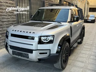  17 رنج روفر ديفندر 2023 HSE 110 بنزين كامل الأضافات فحص كامل بحالة الوكالة اكسسوارات كاملة Dynamic X