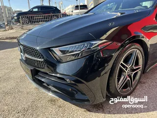  27 مرسيدس CLS350 AMG كت فتحة ميموري اربع كاميرات كراسي مساج 2023 اسود وارد المانيا بحالة الزيرو