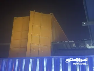  13 حاويات(‏container)20 +40 قدم للبيع مجمرك وغير مجمرك