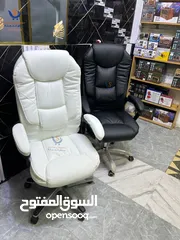  3 كرسي مدير جلد جك ايطالي كروم بتحمل اوزان كرسي للساعات الطويلة كراسي المدير بجودة عاليه وأقل الاسعار