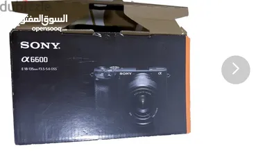 6 Sony Alpha A6600 with sony 18-135mm and Sigma 35mm f1.4 rarely used