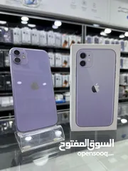  1 Used iphone 11 (128GB)  ايفون 11 مستعمل مع الكرتونه