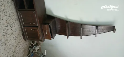  2 بوفيه الهلال خشب زان