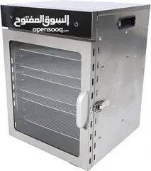  2 ماكينة تجفيف فواكه 8 رفوف جديده