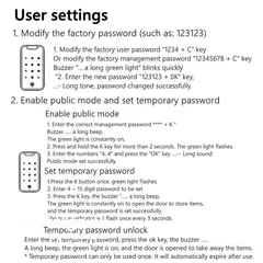  3 Electronic Door Lock Finger Touch Password Keyless Keypadزرفيل يعمل على الرقم السري