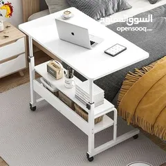  2 طاولات اللابتوب الأكاديميات والطلاب والجامعات هاي كوالتي متعددة الاستخدام تحكم في الارتفاع