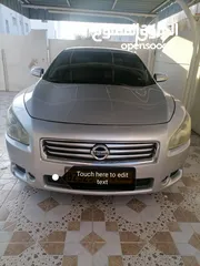  1 Nissan maxima 2013 in perfect condition Oman wakala less km 191000