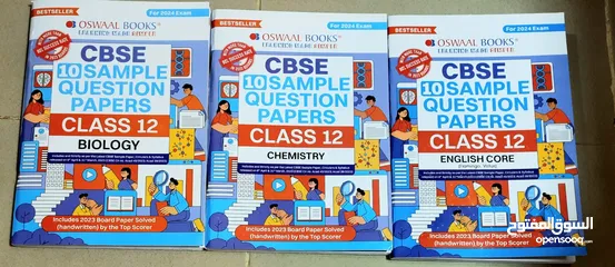  3 Class 12 CBSE guides, xamidea, ooswaal