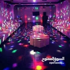  9 سماعات الكرة المضيئه الديسكو الدواره ديسكو تحكم ريموت بلوتوث فلاشه سماعة مكبر صوت سماعه حفله مناسبات