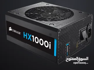  4 مزود قدرة. كورسير 1000واط CORSAIR HXi Series, HX1000i, 1000 Watt, 80+ Platinum Certified, Fully Modu