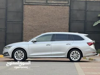  4 سكودا اوكتافيا ستيشن A8 عداد قليل و فحص نخب ، بحالة الوكالة ، إضافات كاملة و بسعر مميز