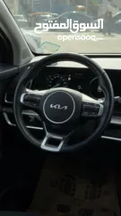  13 كيا سبورتاج ترخيص 2022 محرك 1600 هايبرد plug in/يقطع على الشحنه 65 كيلو متر  271 حصان