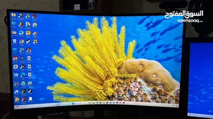  1 samsung g5 2k 27insh بحال الوكالة