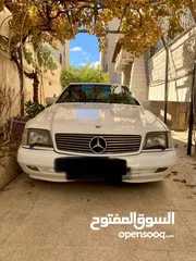  1 مرسيدس بنز 500 SL (بحالة جيدة جدا ) للبيع