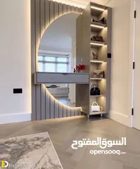  12 زجاج مرايا سيكوريت تفصيل وتركيب جميع انواع الزجاج وديكورات مرايا المداخل مع الاضاءة
