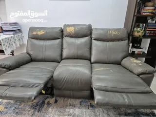  2 Three seater recliner for sale