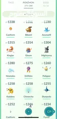  8 Pokémon account lv34 for sale حساب بوكيمون مستوى 34 للبيع