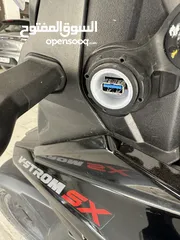  9 سوزوكي v strom 250 اسود بحالة الوكالة
