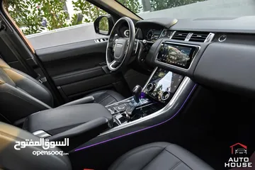  23 رنج روفر سبورت P400e HSE بلج ان هايبرد 2019 Range Rover Sport P400e HSE Plug-In Hybrid