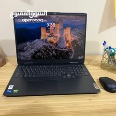  3 Lenovo IdeaPad Gaming Laptop (i7 and Nvidia RTX 3060) with wireless mouse