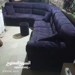  1 كنب مجلس كورنر