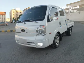  2 بكم كيا بنجو دبل كابين موديل 2005 فحص كامل بالصلاه على النبي بحاله الوكاله