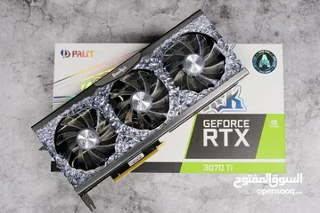  2 كرت شاشة 3070 Ti نسخة GameRock للبيع فقط