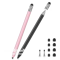  1 قلم للجوال والايباد للرسم والكتابة متوفر منه اكثر من لون وبيجي معه كفة خاصة فيه /stylus pen