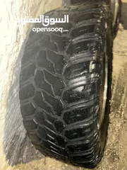  1 جنط فورد f150  لاريت كروم مدهون اسود بحالة الوكاله